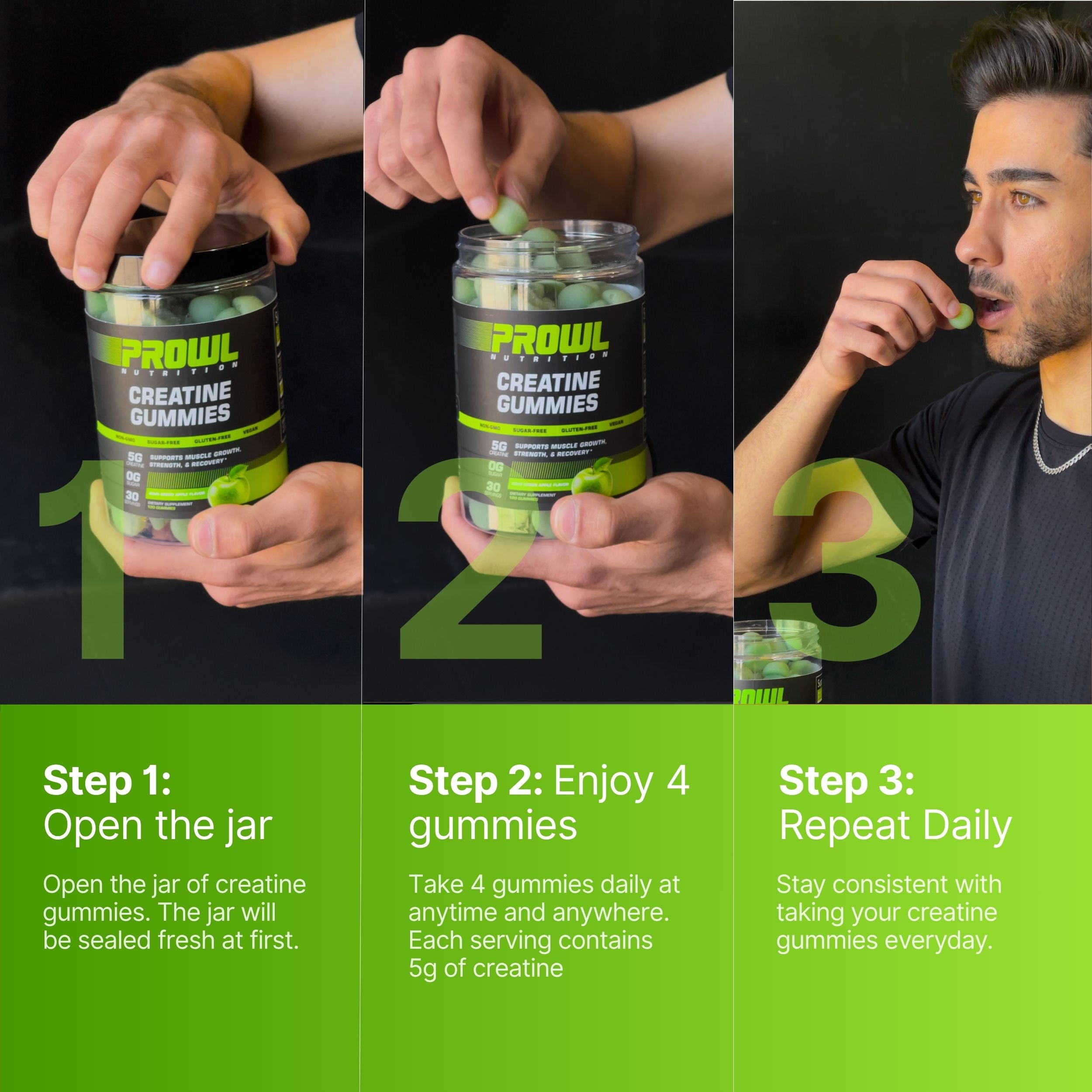 Sugar-Free Creatine Gummies