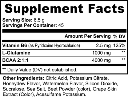 BCAA Powder (Honeydew Watermelon)