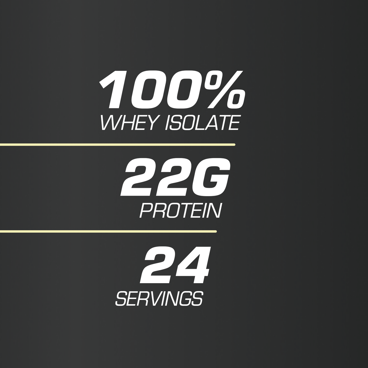 100% Whey Protein Isolate (Vanilla)