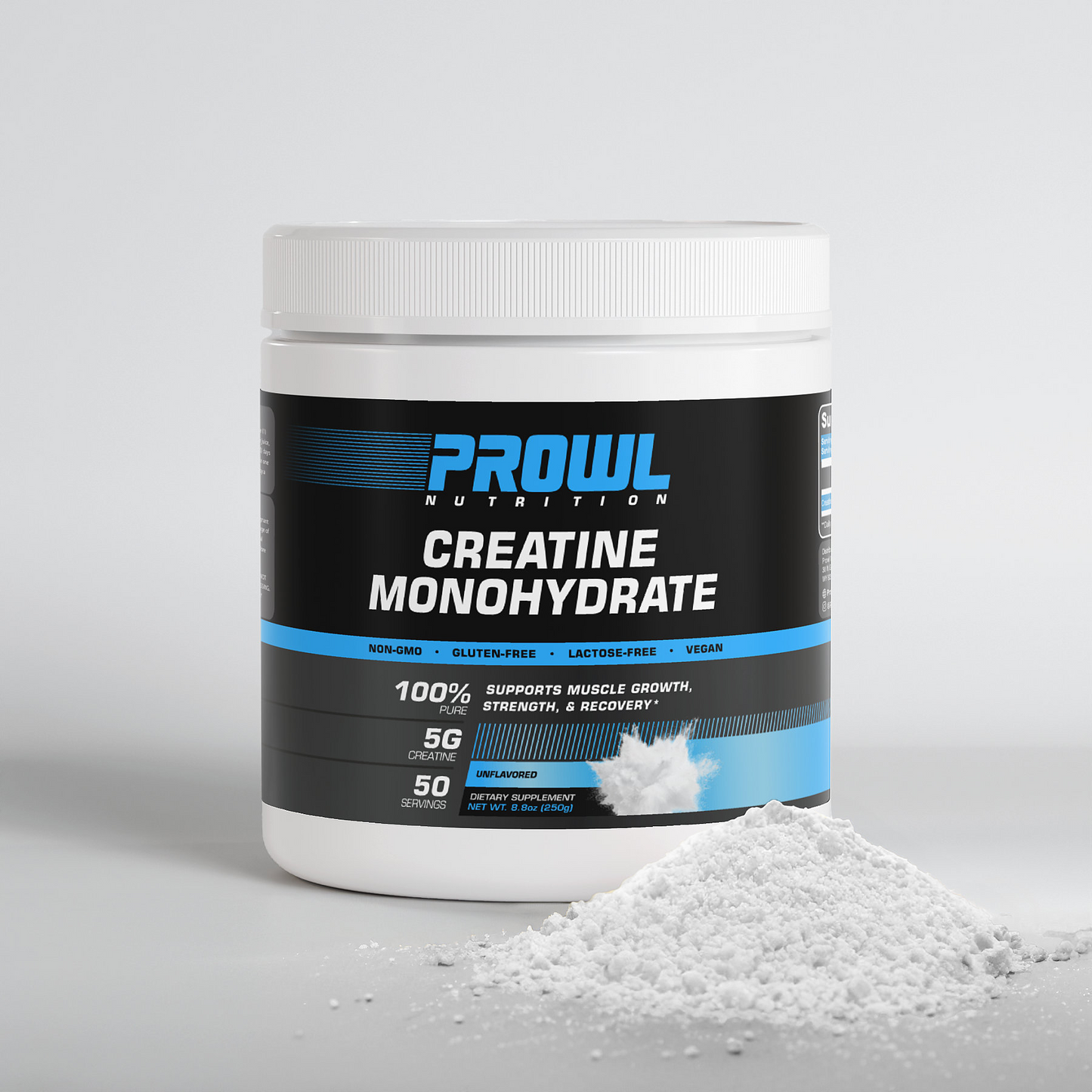 Creatine Monohydrate Powder (Unflavored)