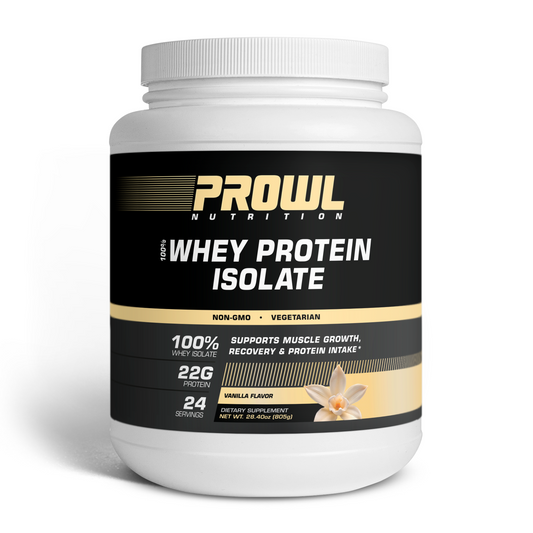 100% Whey Protein Isolate (Vanilla)