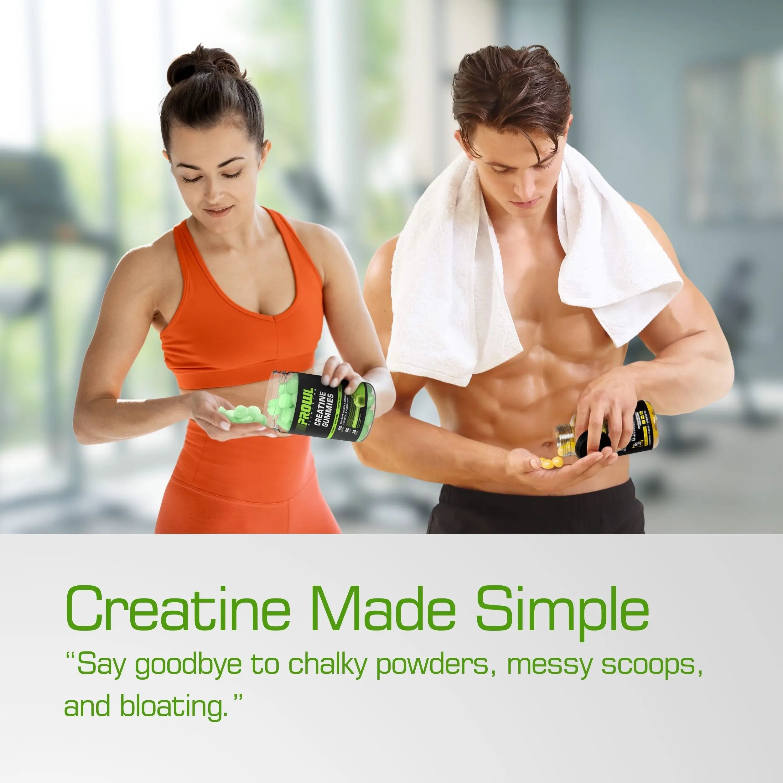 Sugar-Free Creatine Monohydrate Gummies